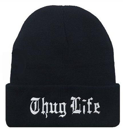 Nón Mũ Len Beanie Thêu THUG LIFE