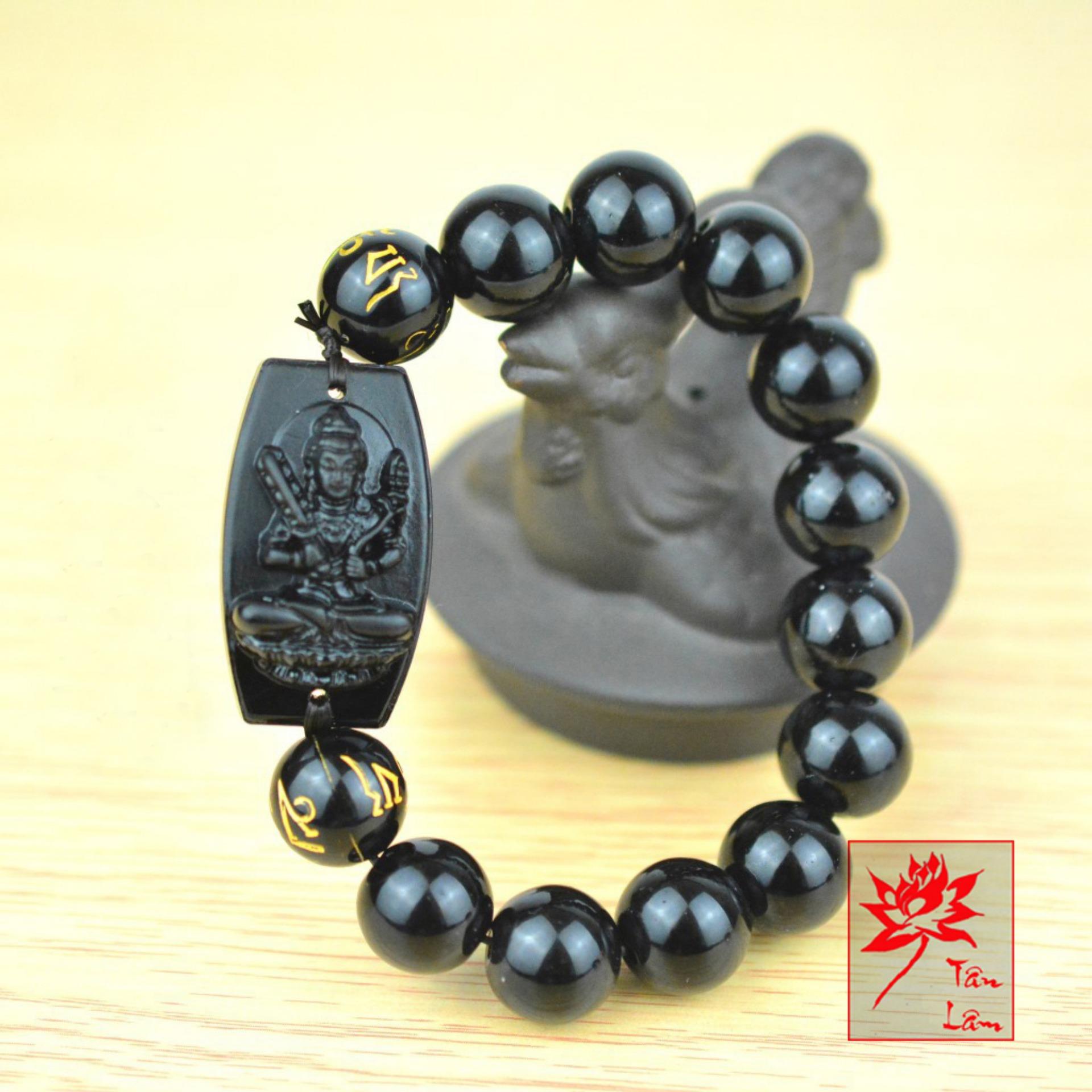 Vòng tay mặt phật bản mệnh 12 tuổi - Cầu bình an, may mắn, sức khỏe - Vòng Tay Phật Hư Không Tạng Bồ Tát - Phật bản người tuổi Sửu Dần