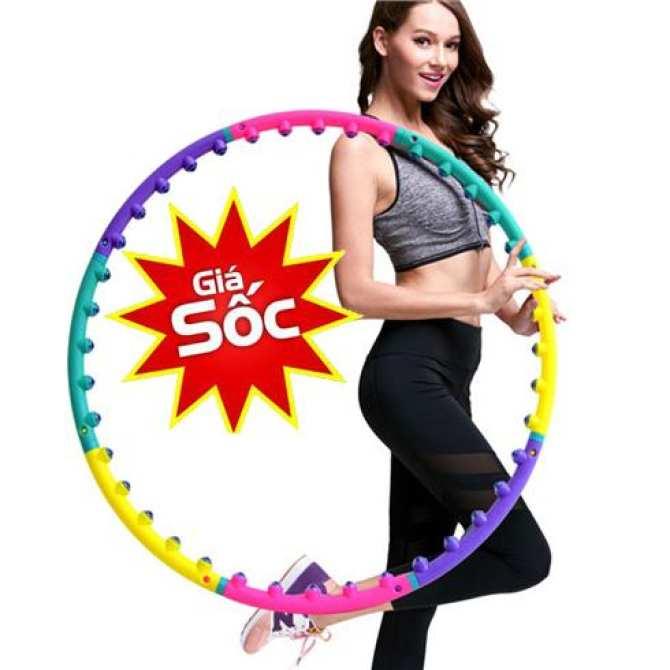 Vòng lắc eo giảm cân massage hoop