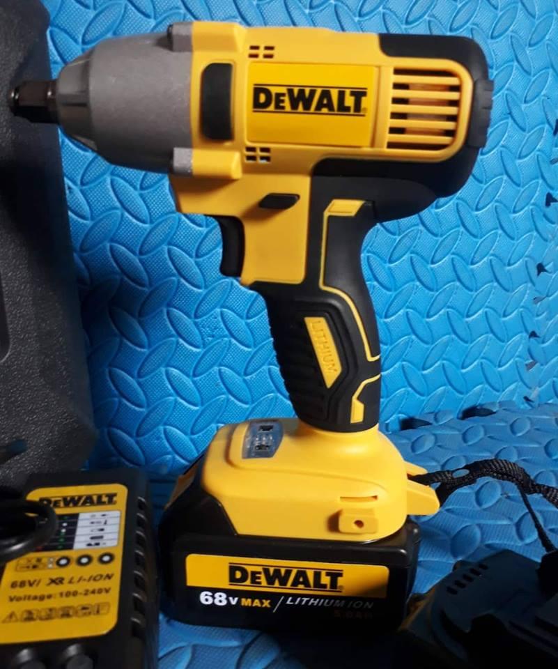 Máy siết bu lông dùng pin DeWalt