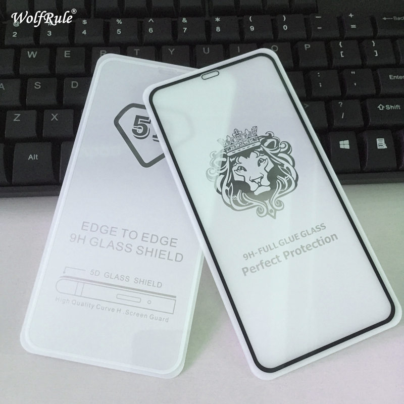 Miếng Dán Kính Cường Lực 5D Full Màn Cho iPhone Xs Max (6.5 inch) - Đen