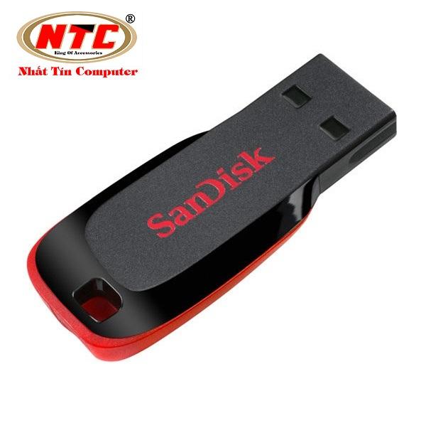 USB Sandisk Cruzer Blade CZ50 64GB (Đen)