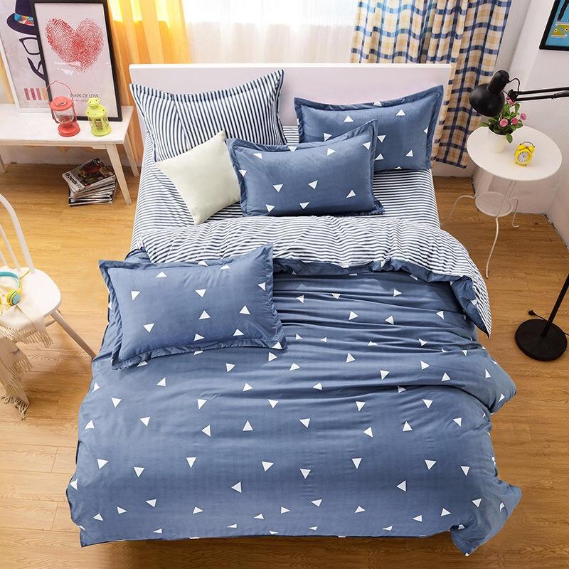 Bộ ga gối poly 1,6m sao star