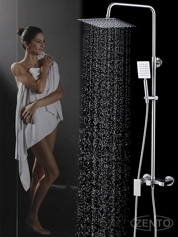 Combo sen cây và vòi lavabo inox304 Zento KM112