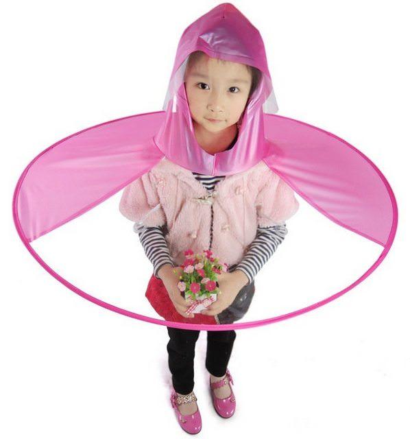 Áo mưa nón siêu kute cho bé