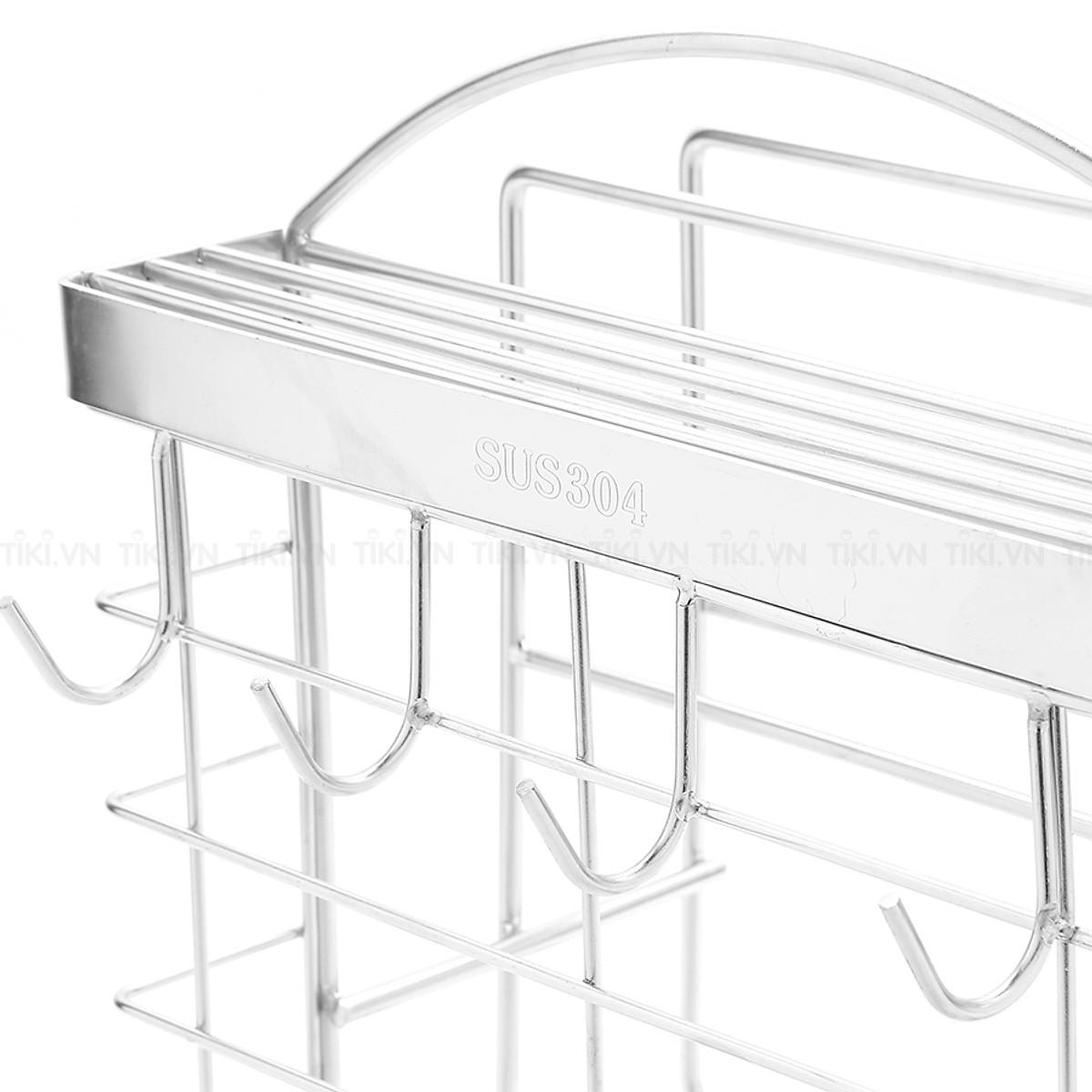 [HCM]Kệ để dao thớt inox 304 cao cấp