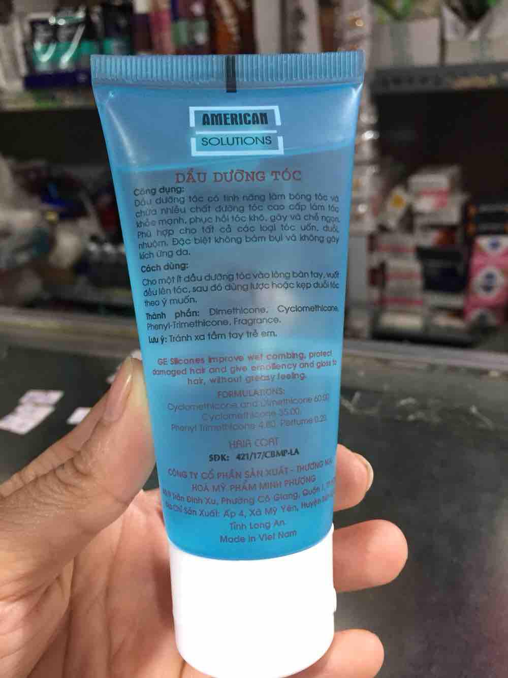 1 tuýp Dầu bóng tóc Hair Coast 70 ml