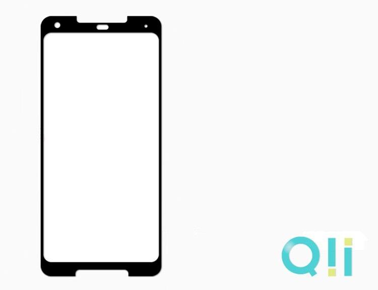 Dán cường lực Google Pixel 2 XL toàn màn hình Qii