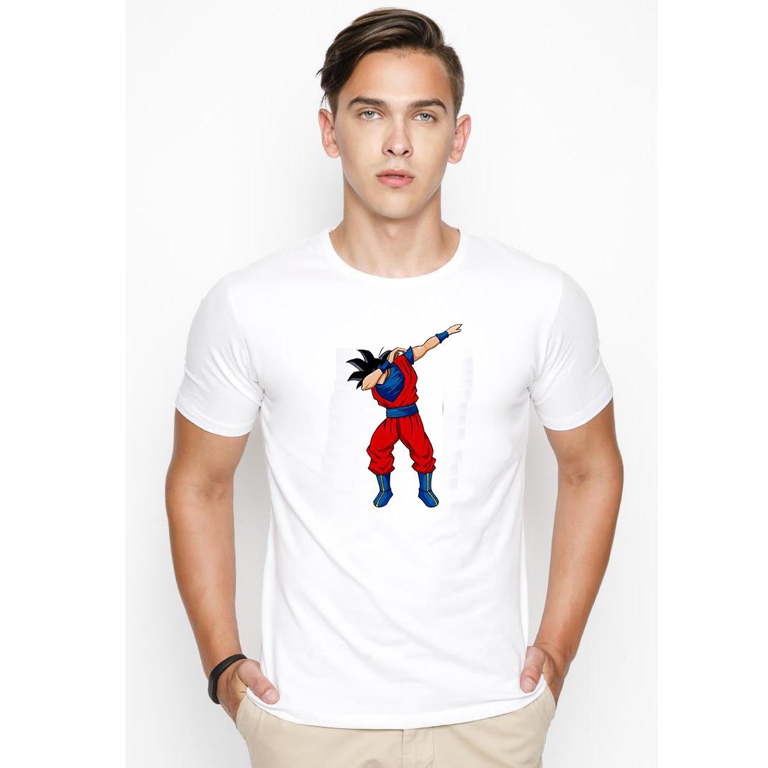 Áo thun nam in hình Goku dabing