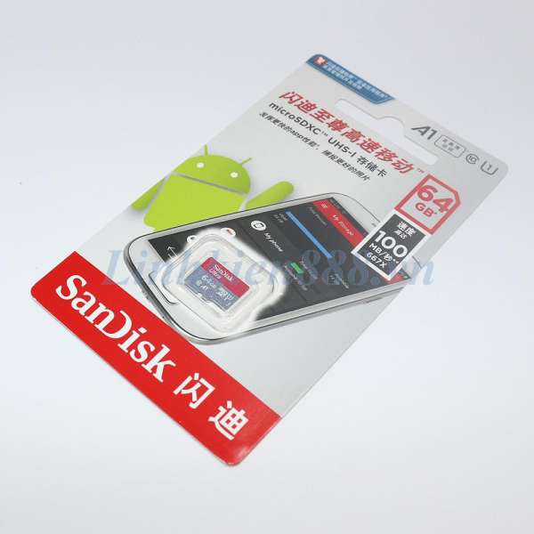 Thẻ nhớ Sandisk Micro SD C10 64GB