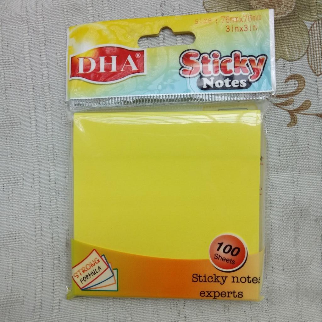 [HCM]Giấy note dạ quang DH-9703 size 3*3