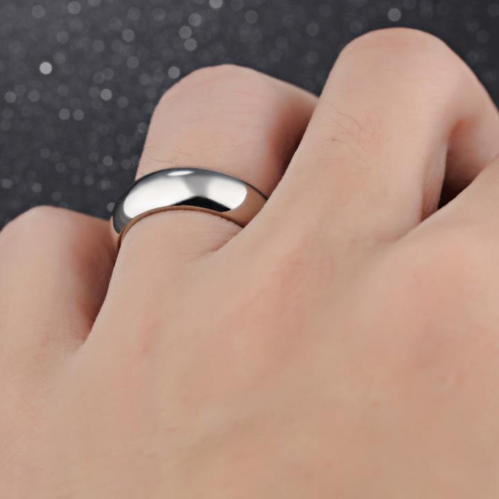 NHẪN CHỈ 9999 TITANIUM CAO CẤP 6MM