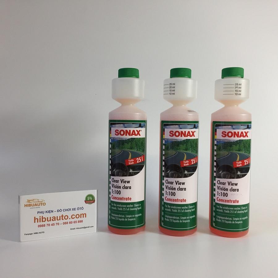 [FreeshipMAX] [HCM]Nước Rửa Kính Sonax Clear View 1: 100 Concentrate 371141