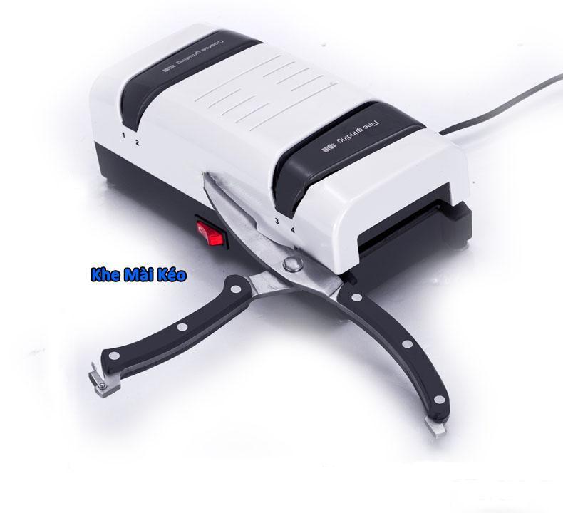 Máy mài dao bằng điện cao cấp Momscook (tặng thêm 2 viên đá mài)