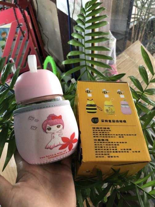 Bình trữ sữa, cháo thuỷ tinh kute