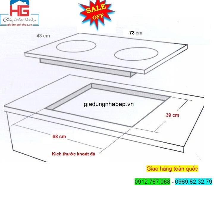 Bếp Điện Từ Đôi Canzy Cz-I89 (Nhập khẩu Malaysia)