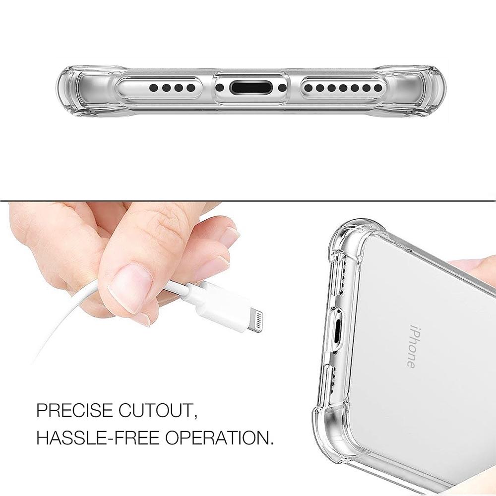 Ốp Lưng IPhone 6 -> X Chống Sốc Khoét Táo (Ốp Phát Sáng, The Case)