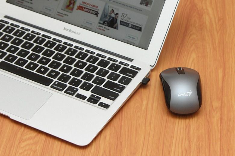 Chuột Genius NX 7010 xám không dây