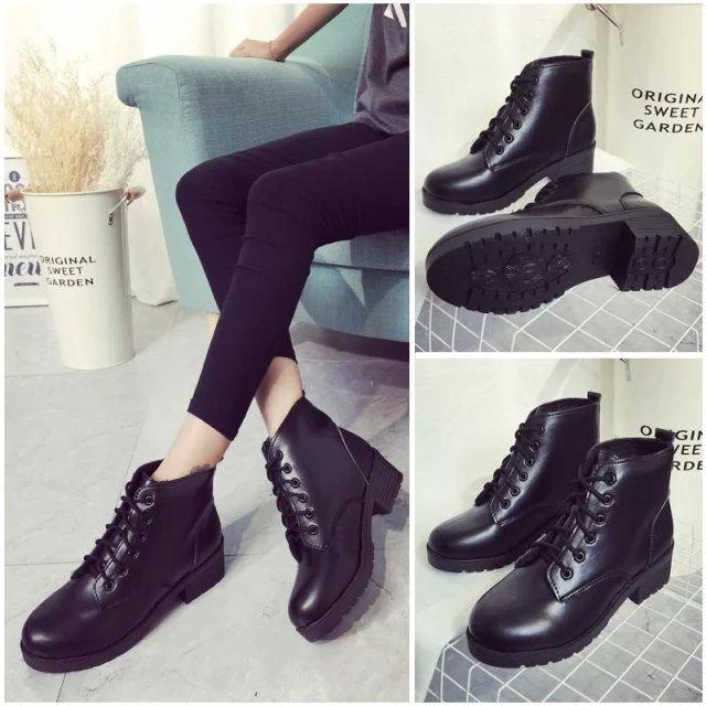 Boot nữ cao cổ đế 5cm SSV1709-GCG05