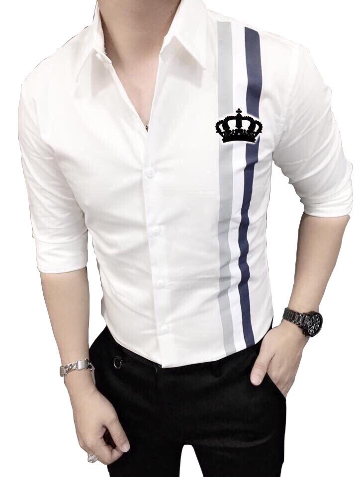ÁO SƠ MI NAM VƯƠNG NIỆM KATE QC