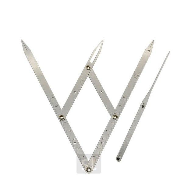 THƯỚC ĐO TỈ LỆ VÀNG PHUN XĂM THẨM MỸ - THƯỚC PHIBROWS