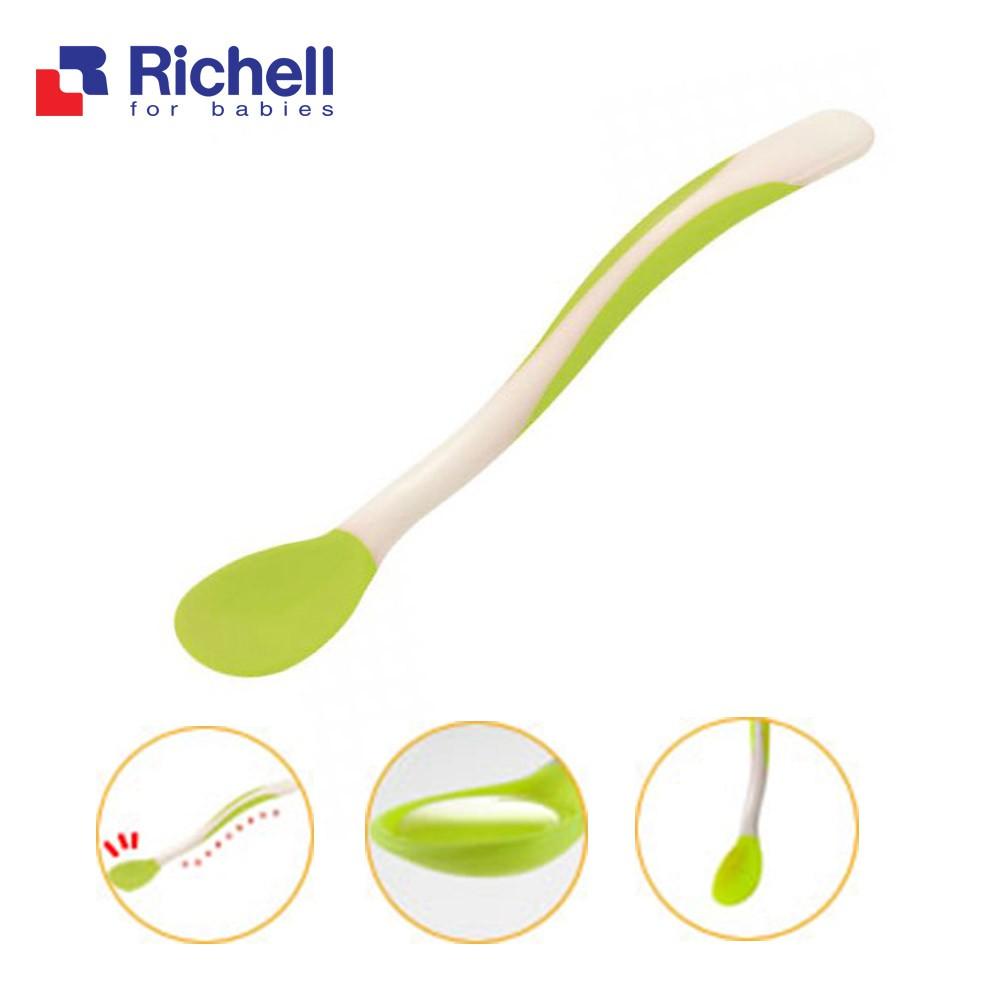 Thìa mềm (màu xanh lá) Richell RC21141