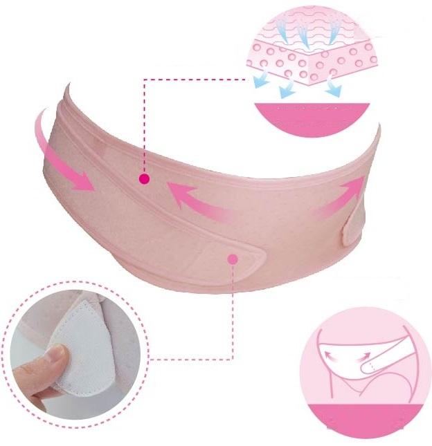 Đai đỡ bụng bà bầu Kuku S7507