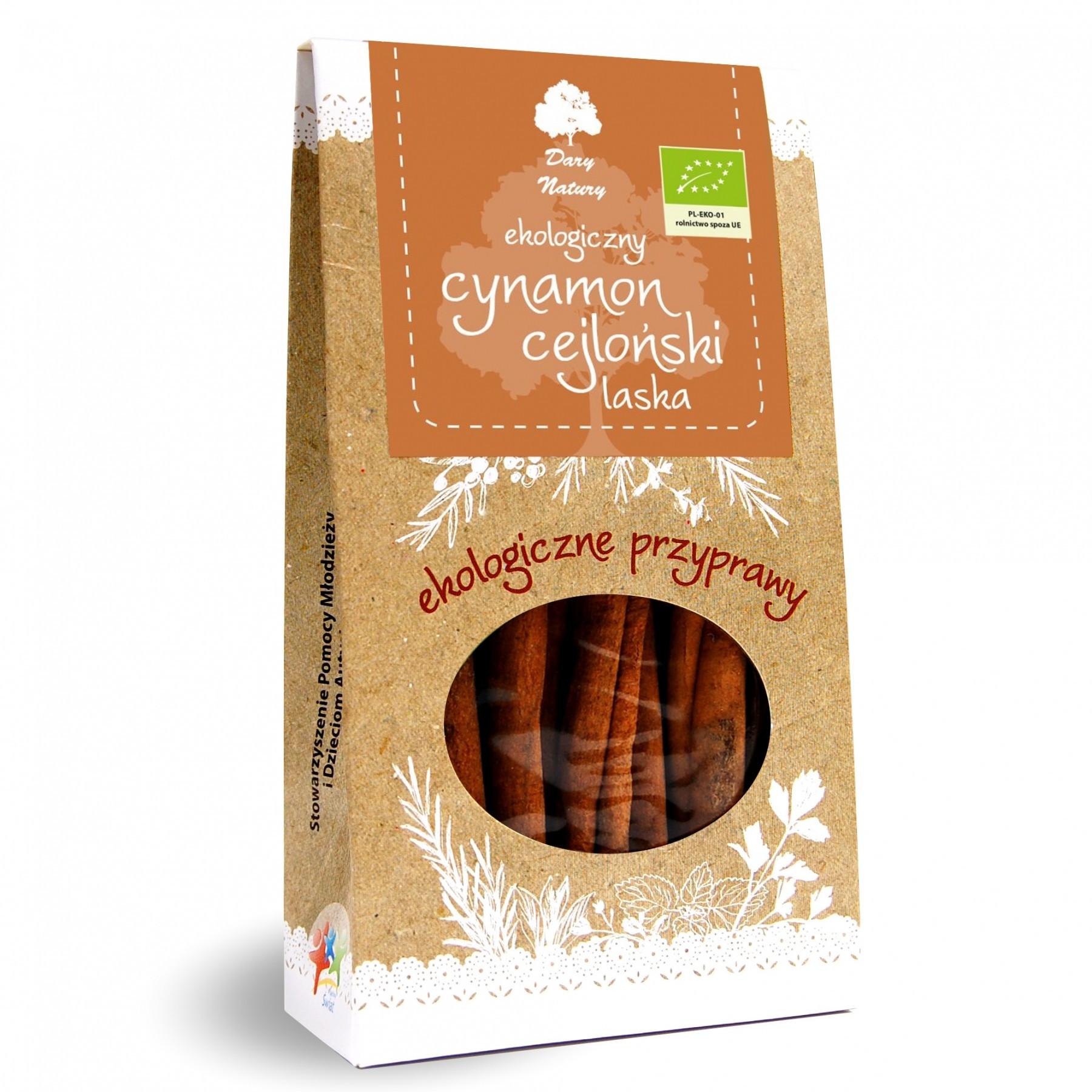 Bột quế ceylon (true cinnamon) hữu cơ Dary Natury 50g