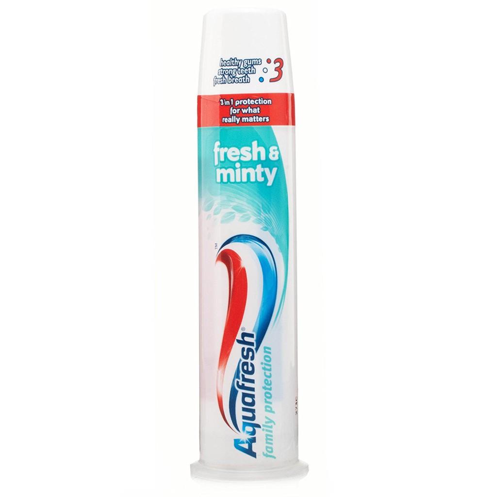 Kem Đánh Răng Aquafresh Family Protection Fresh & Minty 100ml