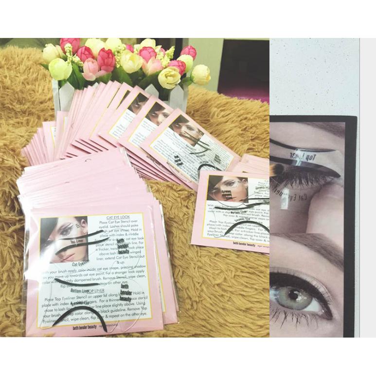 Khuôn kẻ mí Eyeliner và tô bầu mắt