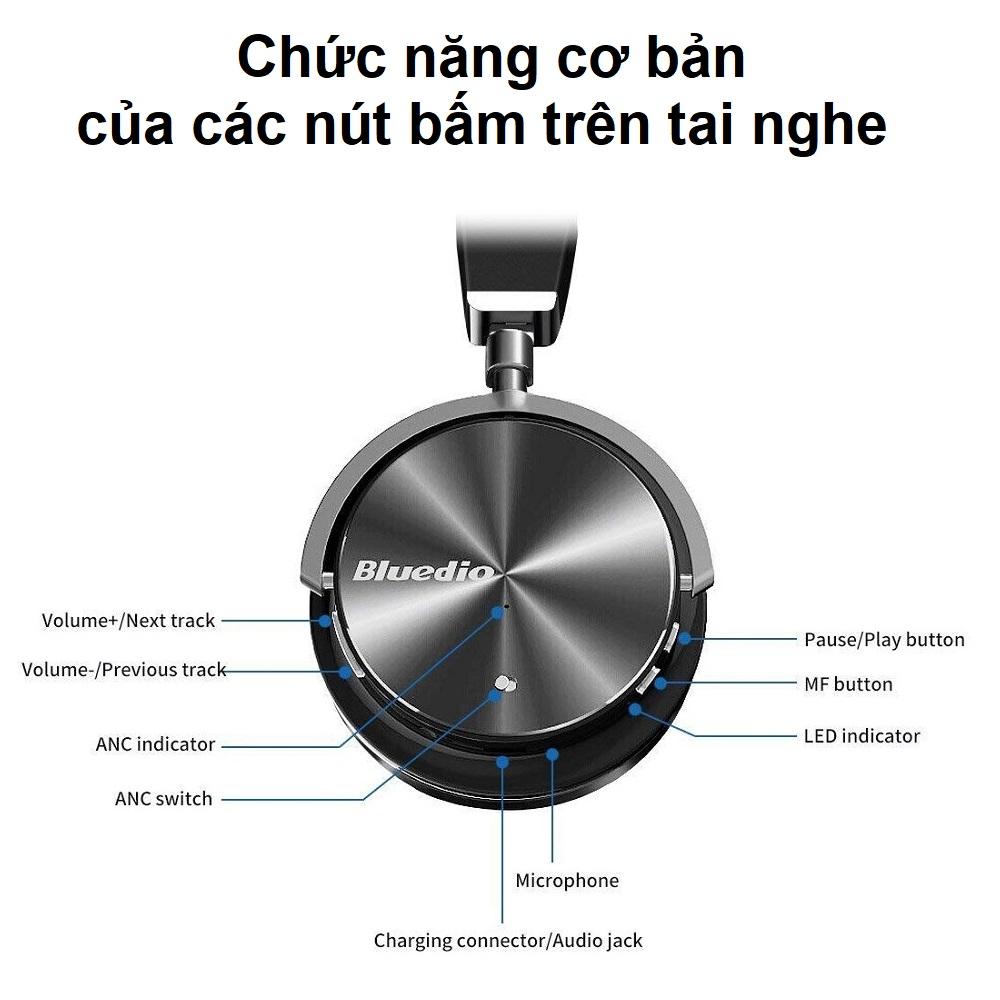 Tai nghe Bluetooth chụp tai Bluedio T4S