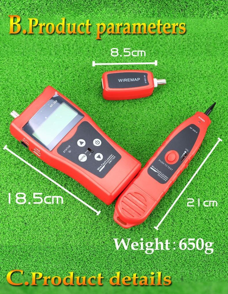 Noyafa Nf-308S Multi-Function Network Cable Tester for High-Quality Poe Testing