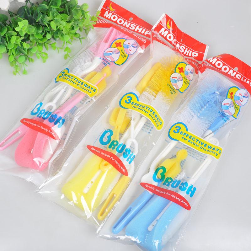 Bộ 5 dụng cụ cọ rửa bình sữa cho bé