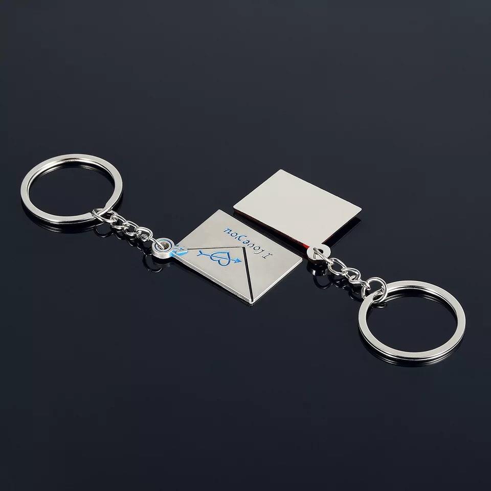 Móc Khóa Cặp Bao Thư Vận Chuyển Tình Yêu - MS016