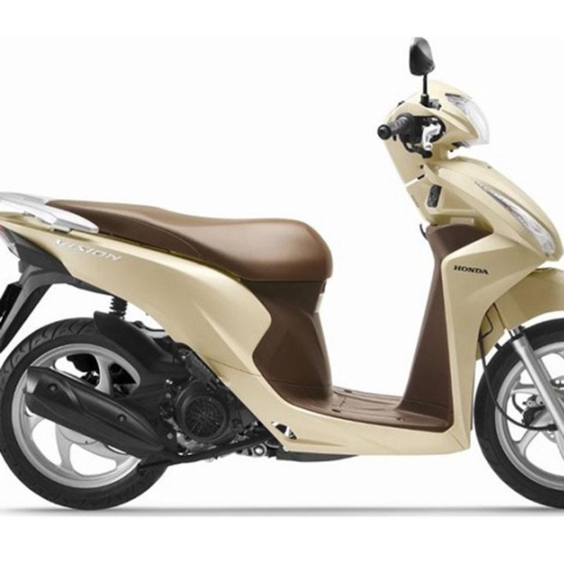 Tem nổi chữ  VISION Màu Bạc dán xe đời 2016 - G140