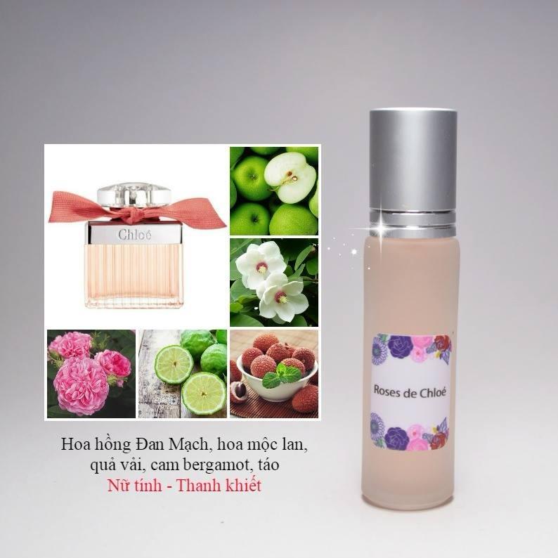 [HCM]Tinh Dầu Nước Hoa Pháp Roses De Chloe By Chloe - CL01W