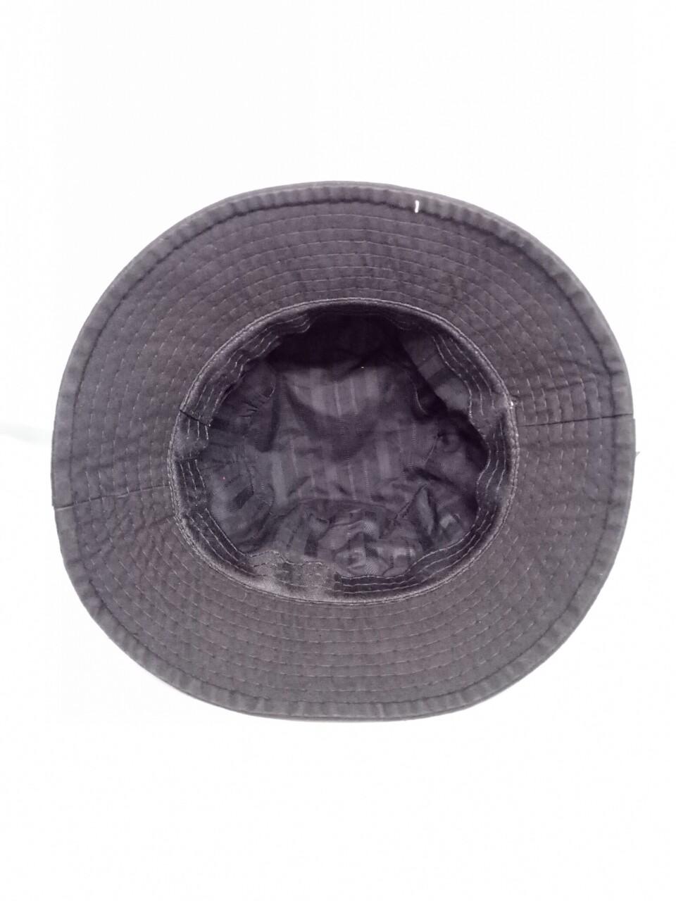 NÓN BUCKET ĐEN TRƠN MŨ TAI BÈO NAM