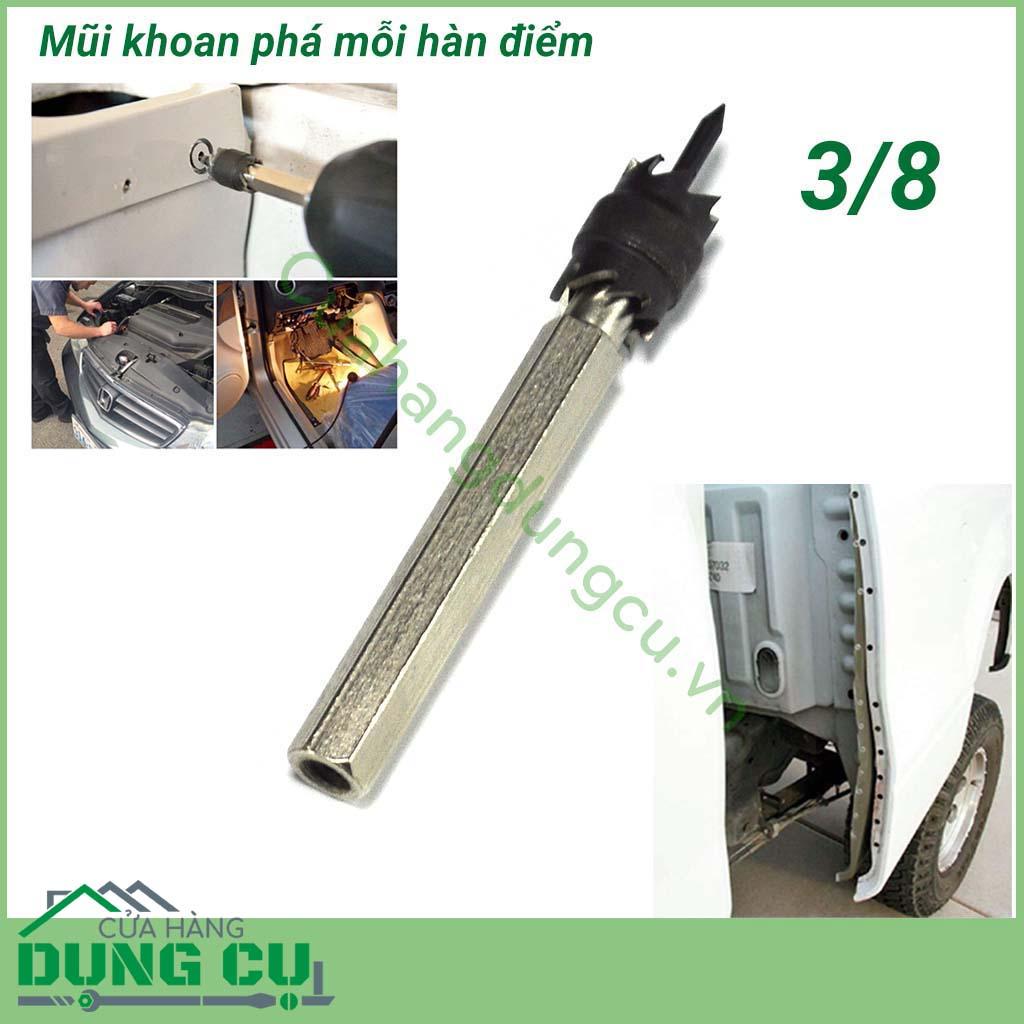 Mũi khoan tháo mối hàn điểm 3/8inch