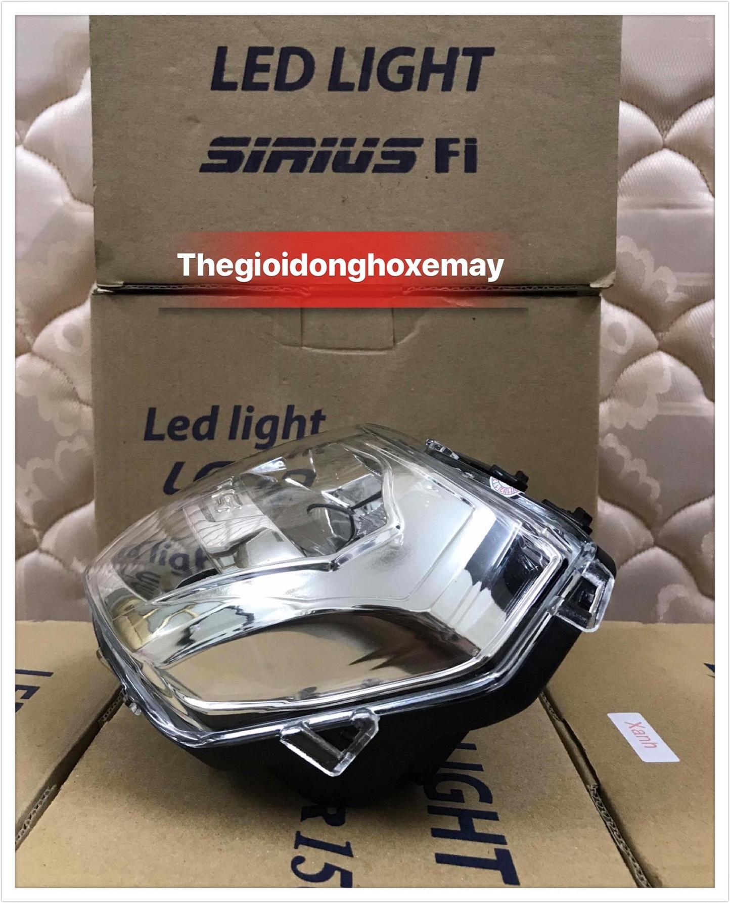 Đèn Pha Led 2T Cao Cấp LED LIGHT Cho Xe Sirius FI