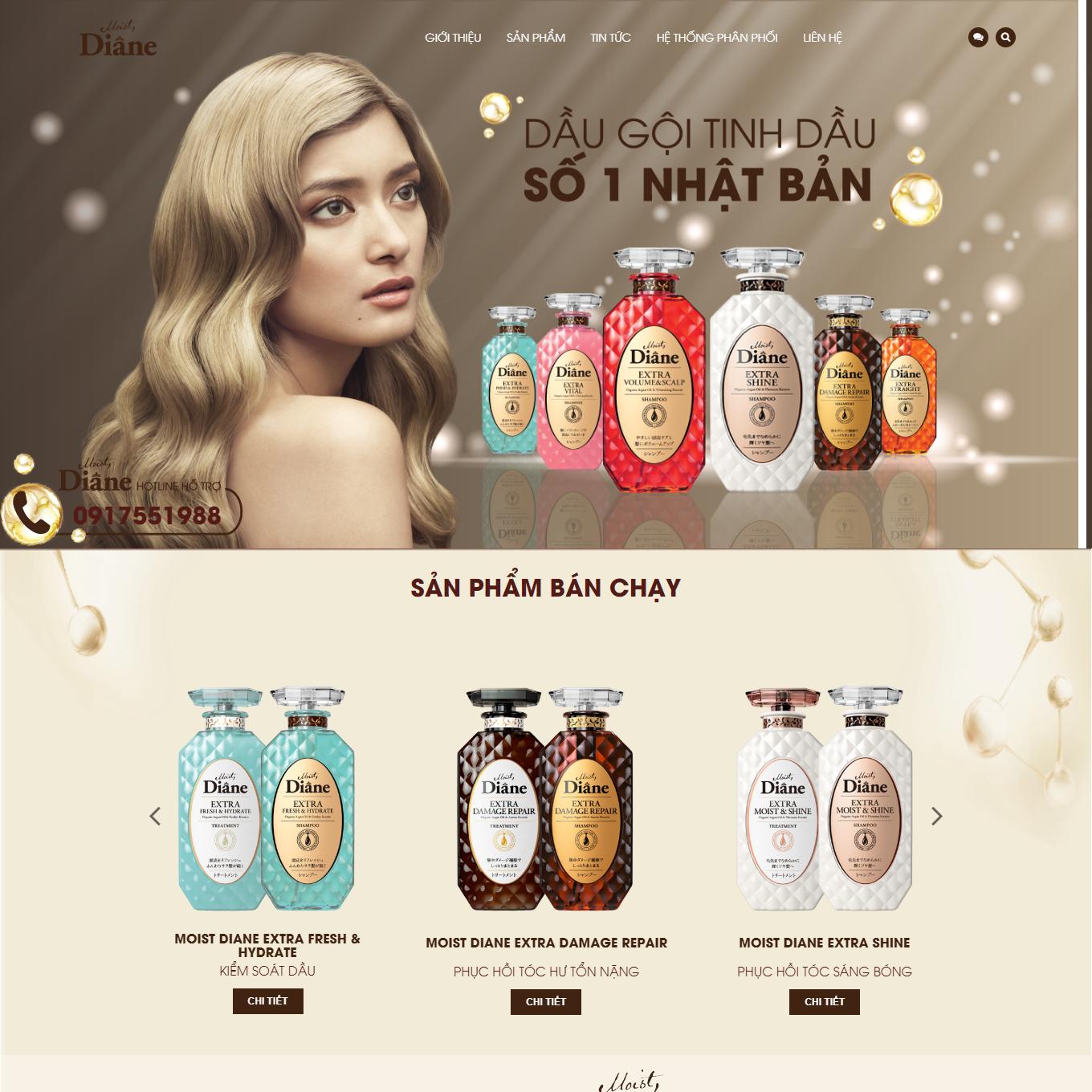 Dầu xả Moist Diane Extra Fresh & Hydrate Nhật Bản 450ml