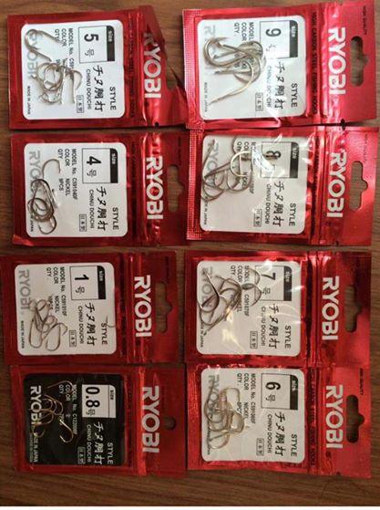 Combo 4 gói lưỡi câu nhật RYOBI ( đồ câu cá Giang Nam ) big sale
