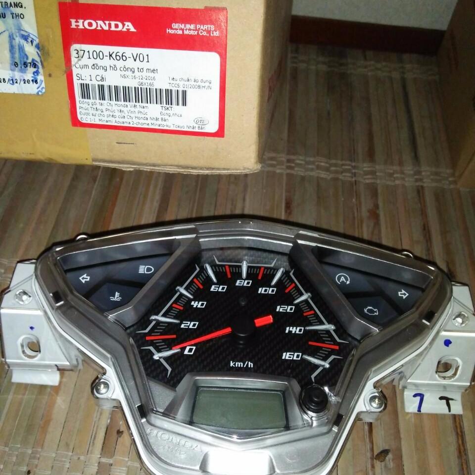 Bộ đồng hồ công tơ mét Air Blade từ 2016 đến 2018 Mã số: 37100K66V01