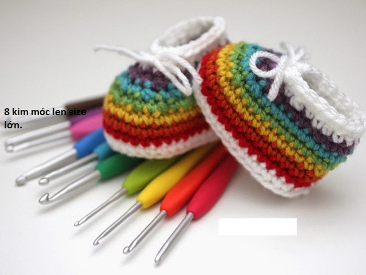 [HCM]Bộ 8 kim móc len size lớn