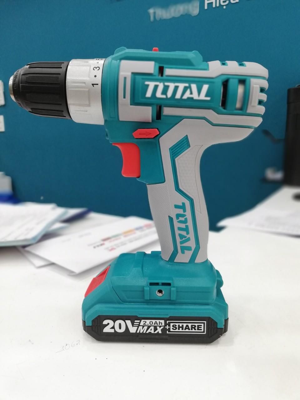 Máy khoan vặn vít dùng pin Total TDLI20021 (20V)