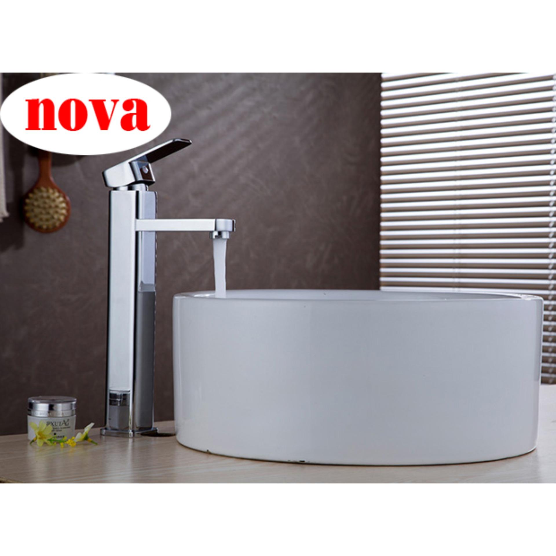 Bộ vòi chậu rửa mặt nóng lạnh 5010 ( dành cho chậu dương bàn)