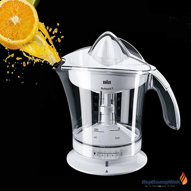 Máy vắt cam Braun MPZ9 (Trắng) - Hàng nhập khẩu