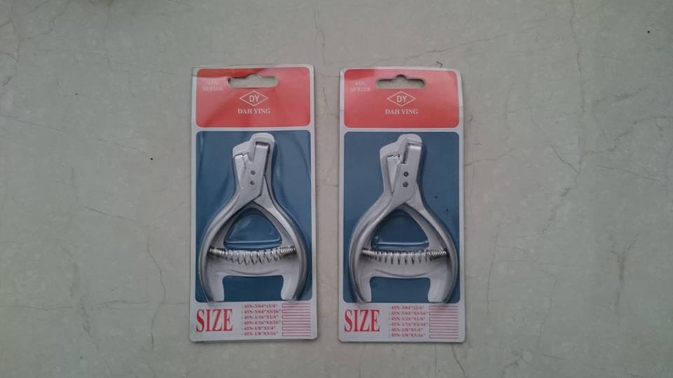 bộ 2 kìm bấm lỗ rập