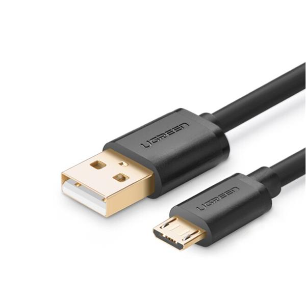 Cáp sạc điện thoại máy tính bảng Micro USB 1.5M Ugreen 10837 (Đen)