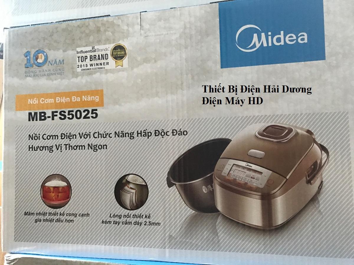 Nồi cơm điện Midea MB-FS5025 1.8L (Nâu)