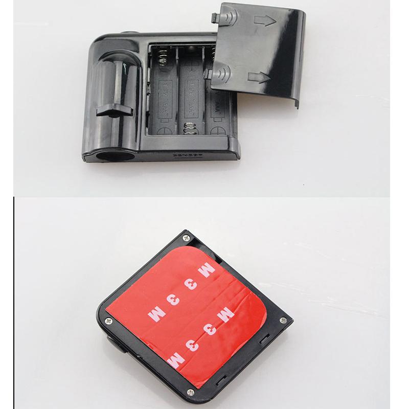 Bộ đôi đèn chiếu ( 2 đèn cho 2 cửa xe ) xe ô tô logo M-E-R-C-E-D-E-S